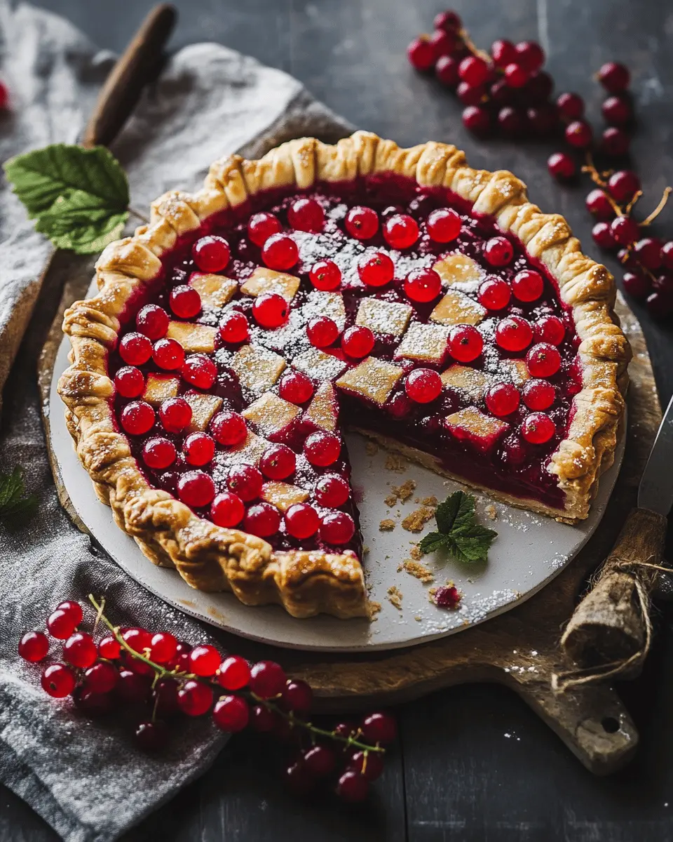 Johannisbeer Crostata Rezept