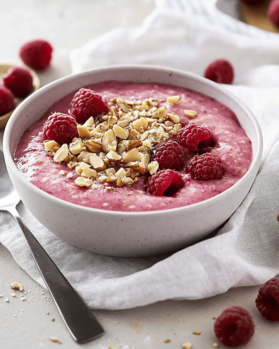 Himbeer-Porridge: Indulgent Mornings Made Effortlessly Delicious