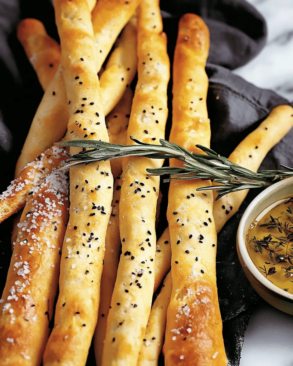 Homemade Grissini