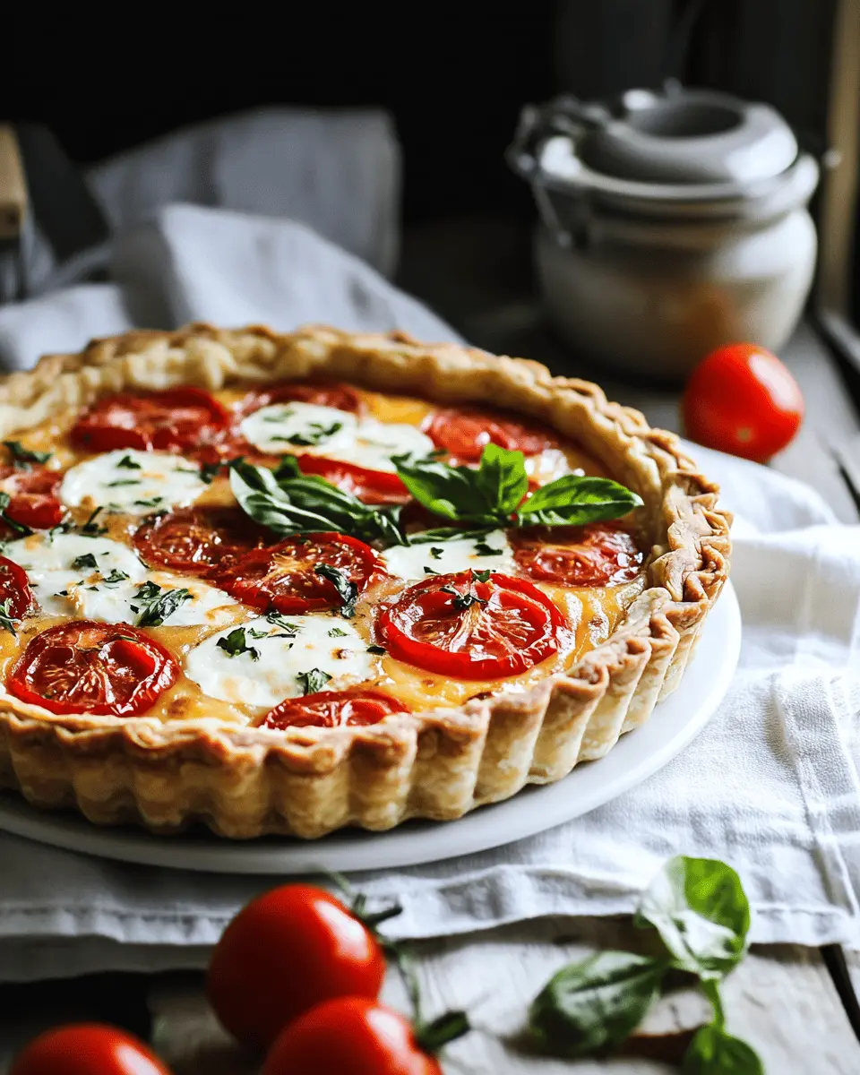 Quiche Tomate Mozzarella Rezept: Irresistibly Fresh & Easy!