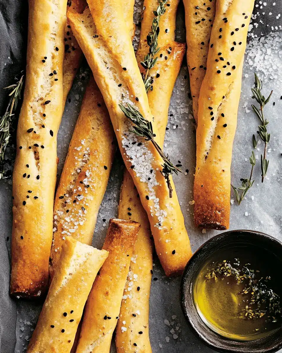 Homemade Grissini: Irresistibly Crunchy Breadsticks You’ll Love