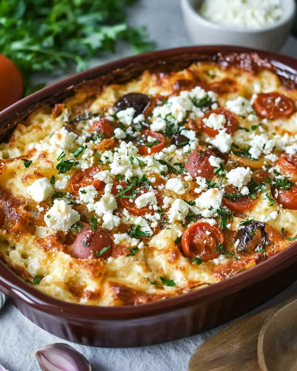 Kritharaki Auflauf mit Feta: The Best Comfort Food Delight