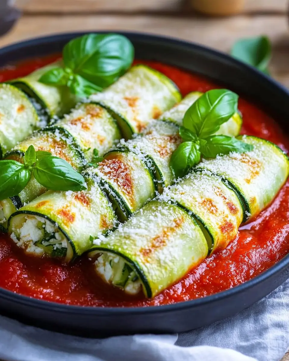 Zucchini-Cannelloni aus der Heißluftfritteuse – Fertig in 25 Minuten! First Image First Image