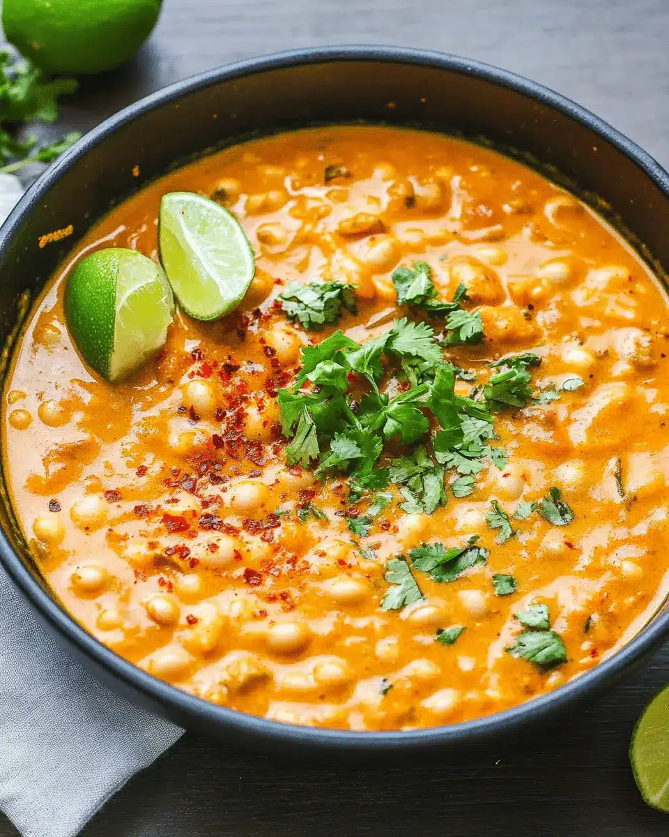 Weiße Bohnen Kokos Curry
