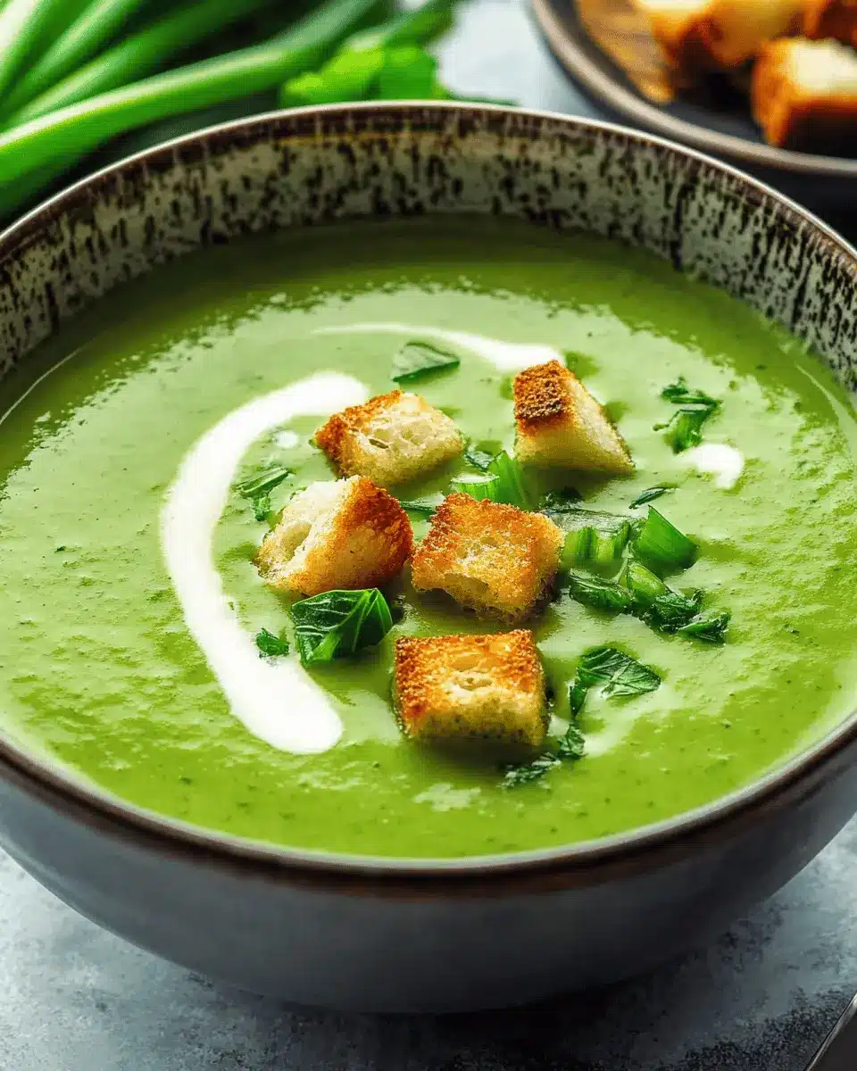 Bärlauchsuppe Bliss: A Creamy Springtime Delight