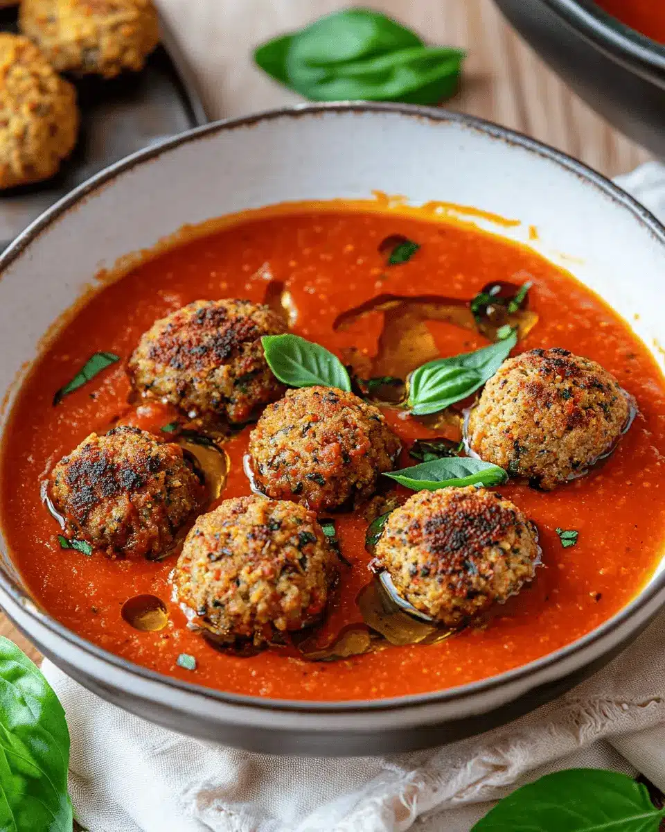 Schnelle Tomatensuppe mit No-Hack-Bällchen: The Best Comfort Dish