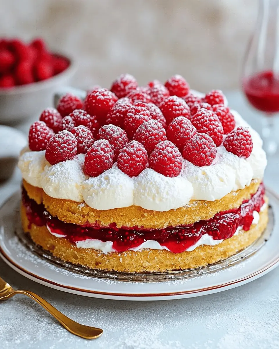 Windbeuteltorte mit Himbeeren: Easy Indulgence at Home