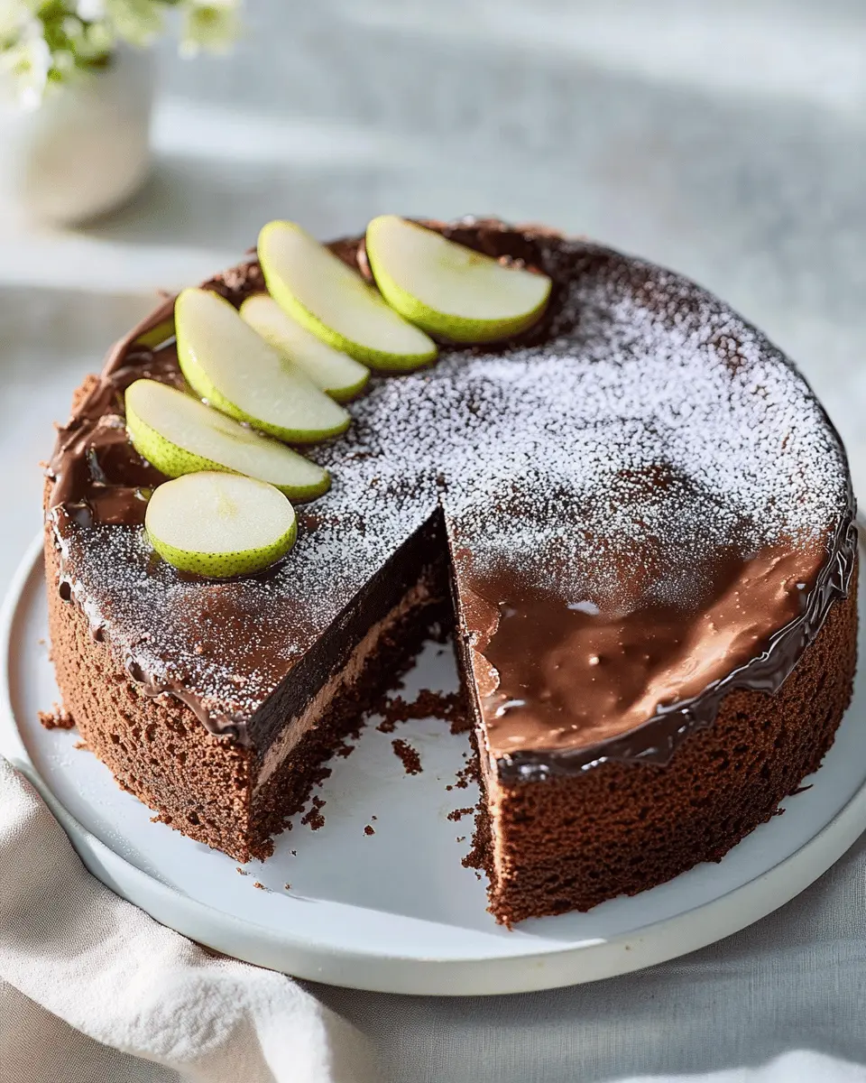 Birnen Schoko Kuchen: Irresistibly Decadent Delight to Savor 7 fgrssolsotdbmbayshcu