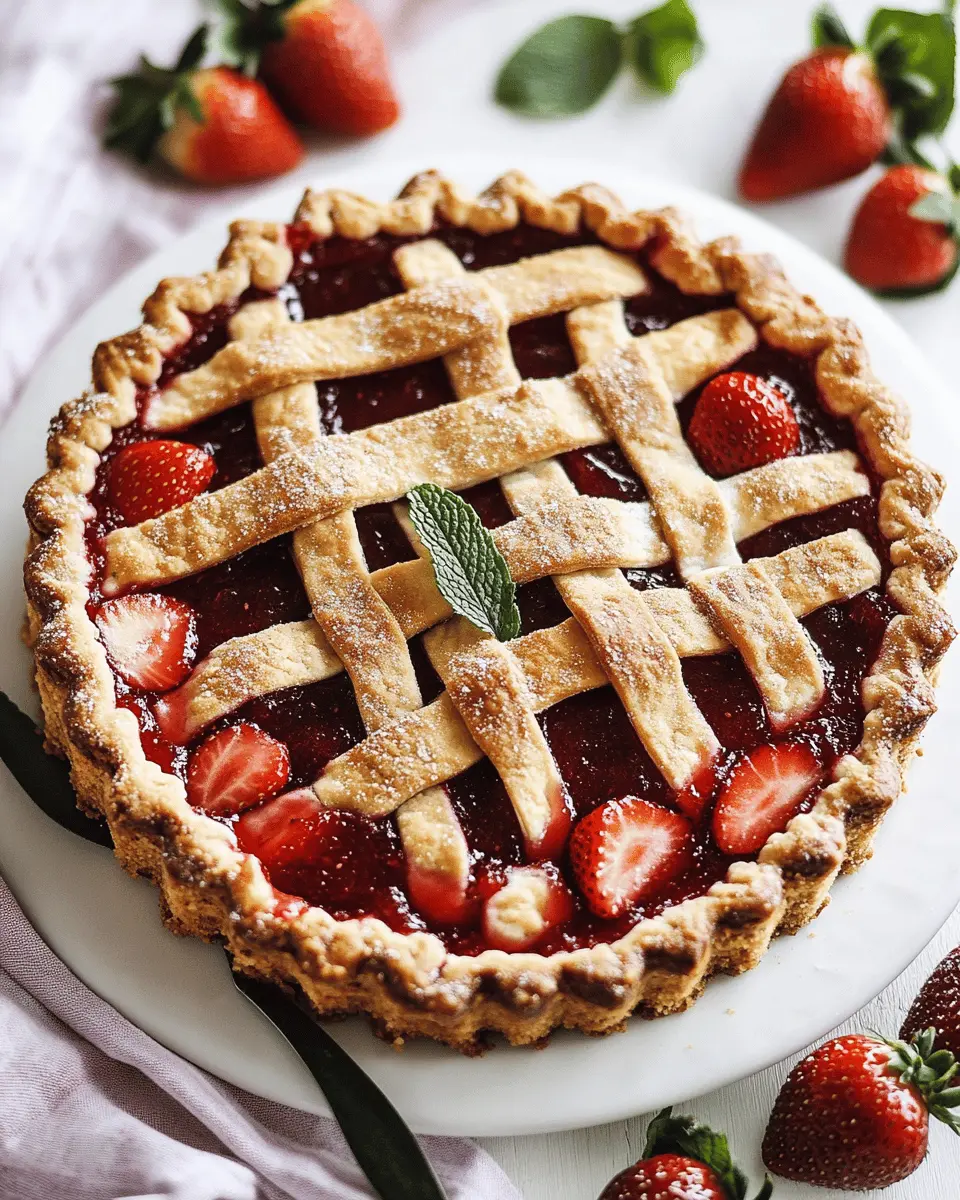 Frühlings Linzertorte Rezept: Indulgent Bliss in Every Slice