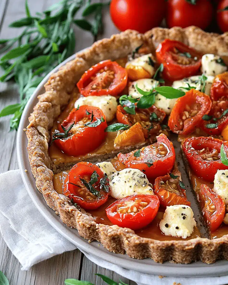Tomatentarte mit Vollkornteig: Irresistibly Fresh and Flavorful