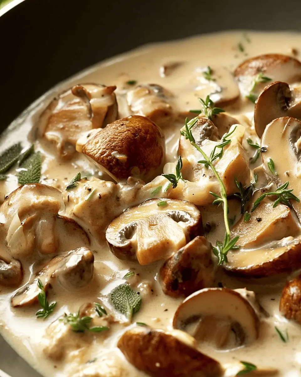 Pilzpfanne à la Crème: Indulge in Creamy Mushroom Bliss