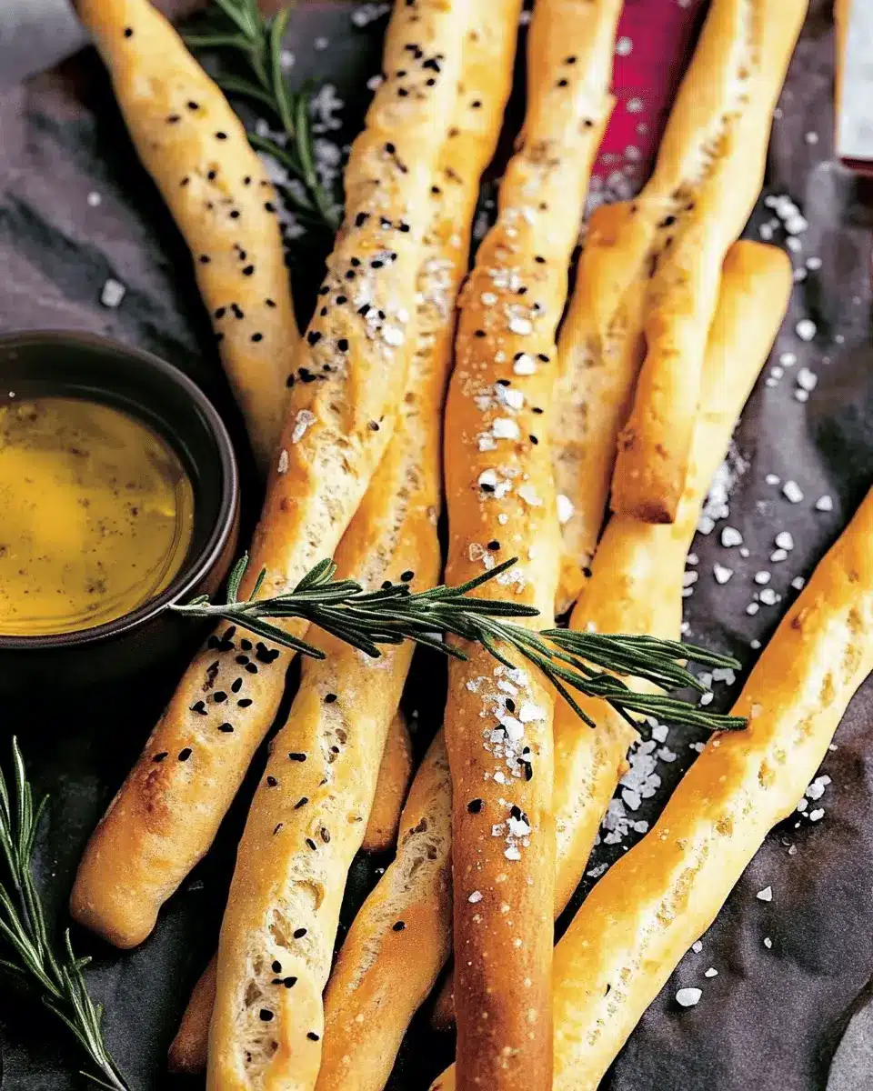 Homemade Grissini: Irresistibly Crunchy Breadsticks You’ll Love