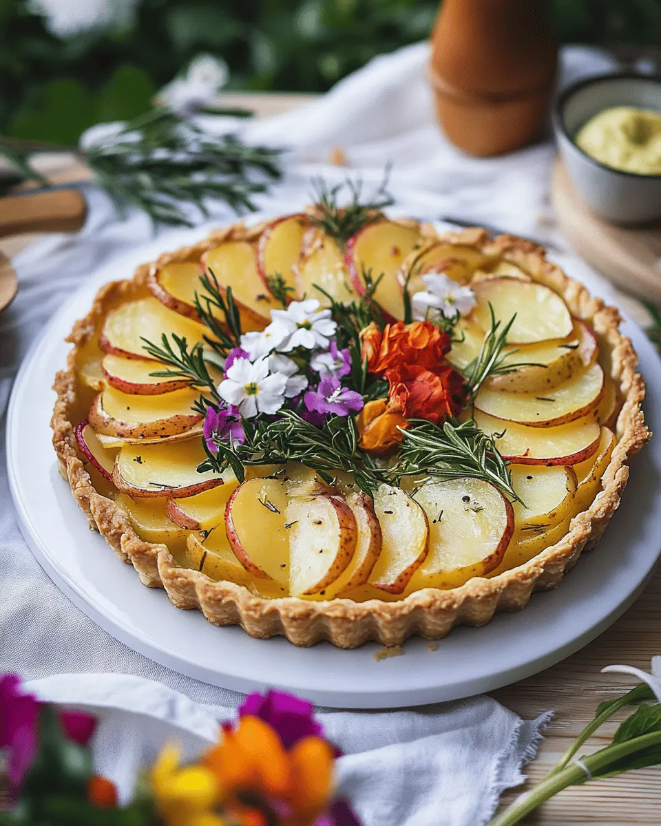 Midsommar Potato Tarte Rezept: Irresistibly Creamy Delight