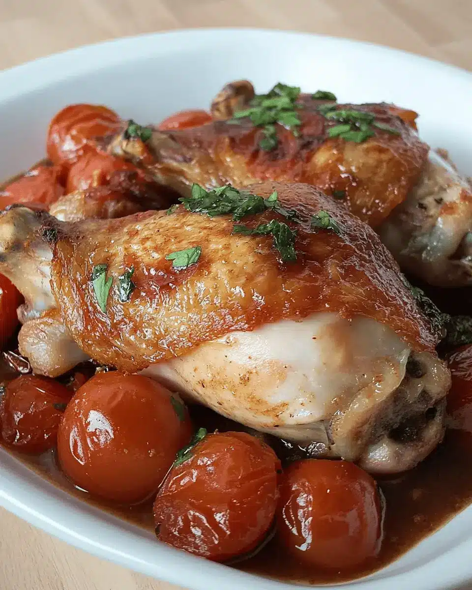 Hähnchen im Tomatenbett: Irresistibly Juicy Comfort Food