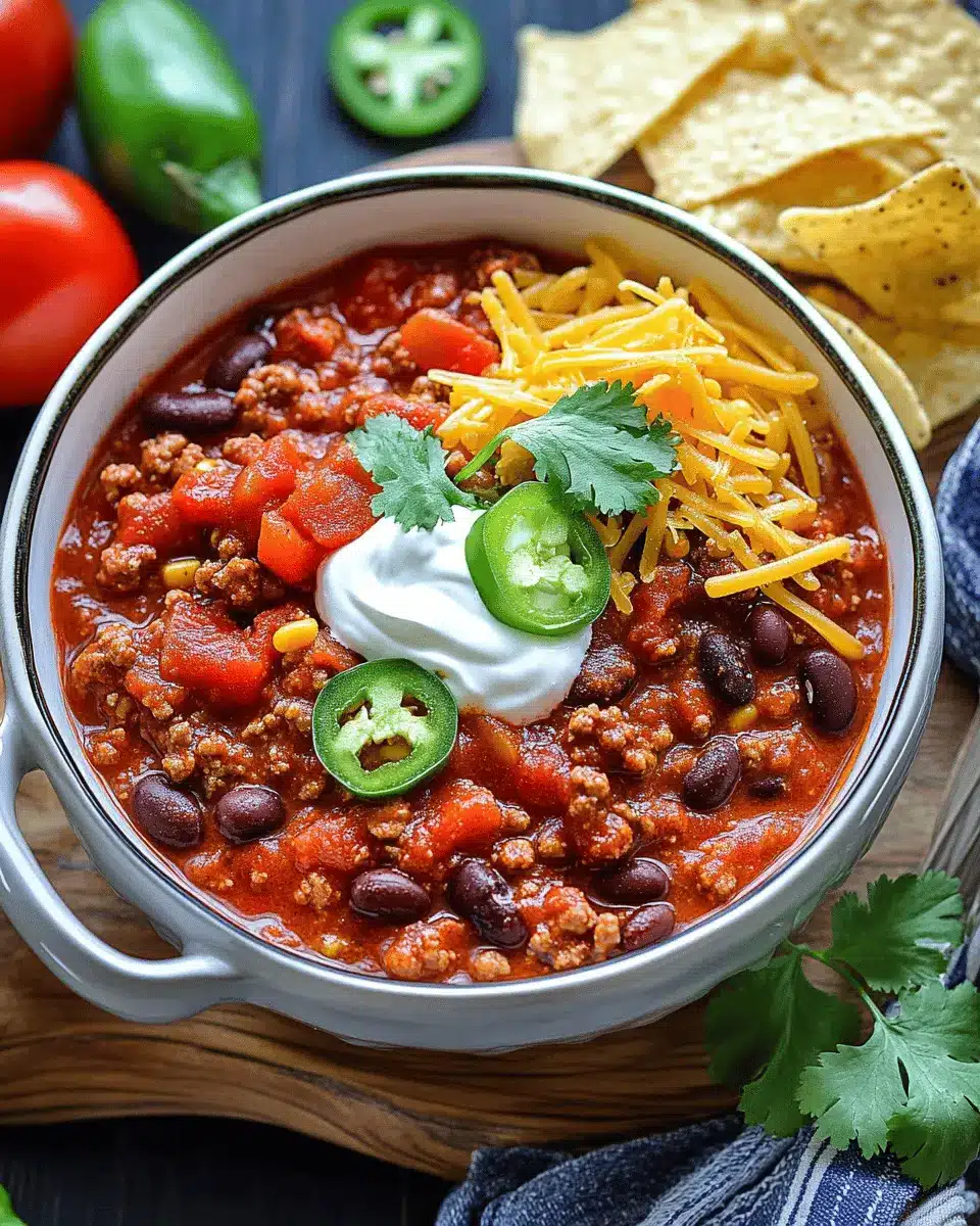 Chili con Carne Rezept schnell und einfach: Bold, Flavorful Bliss