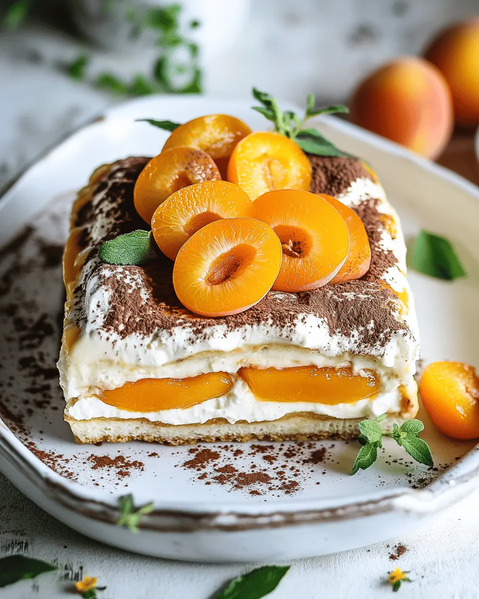 Aprikosen Tiramisu Rezept First Image First Image