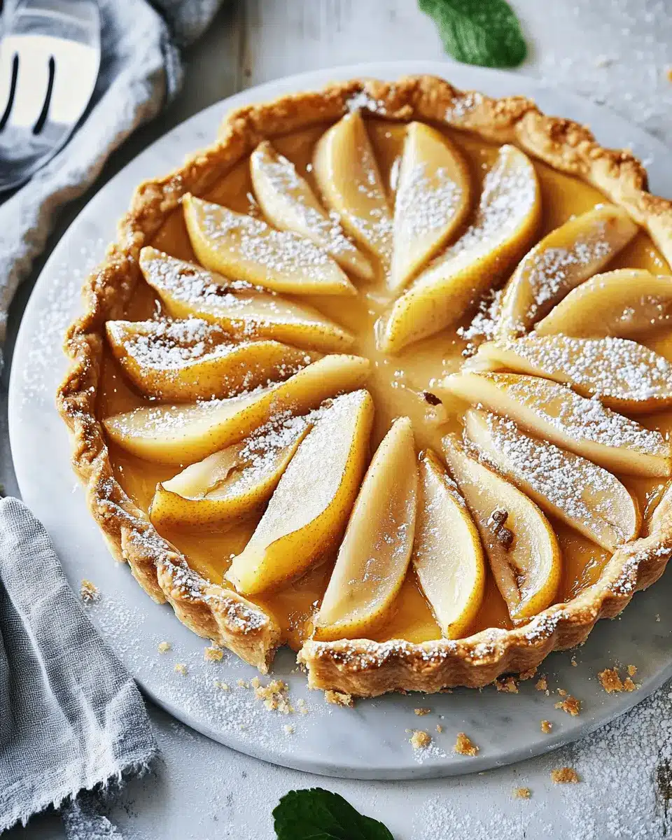 Birnen Marzipan Tarte Rezept: Irresistibly Sweet and Easy Delight