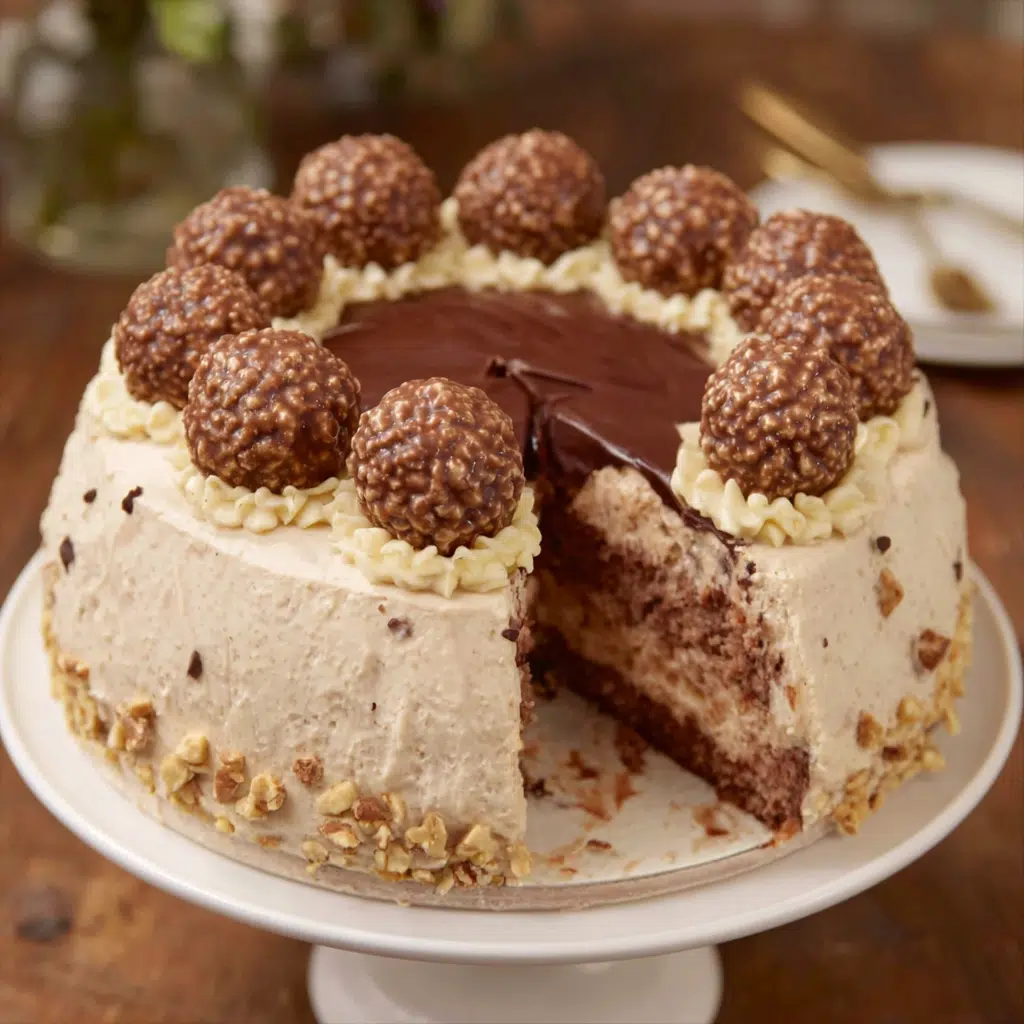 Ferrero Rocher Torte: Indulgent Delight in Every Bite