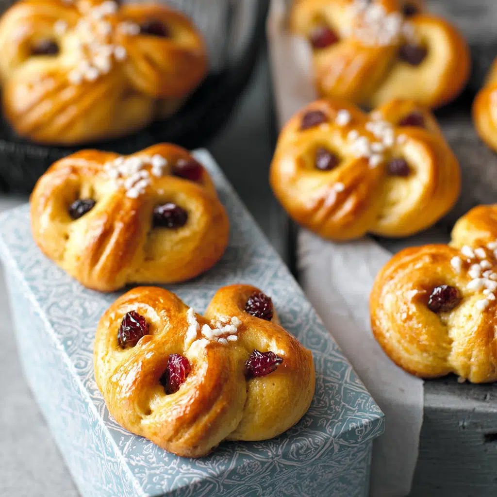 Lussekatter-Plätzchen: Irresistibly Festive and Soft Delights