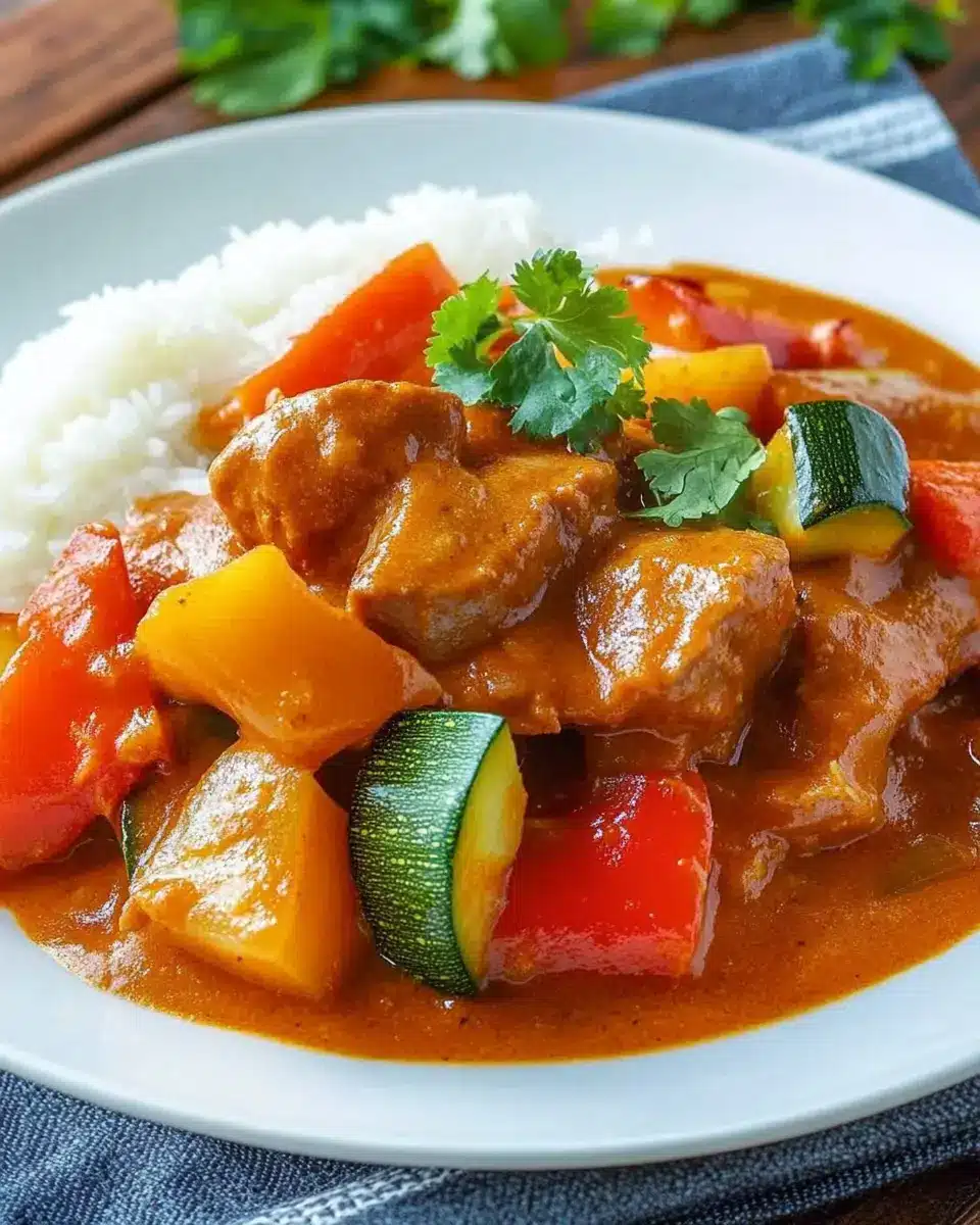 Curry Geschnetzeltes mit Gemüse: Indulgent Home-Cooked Bliss
