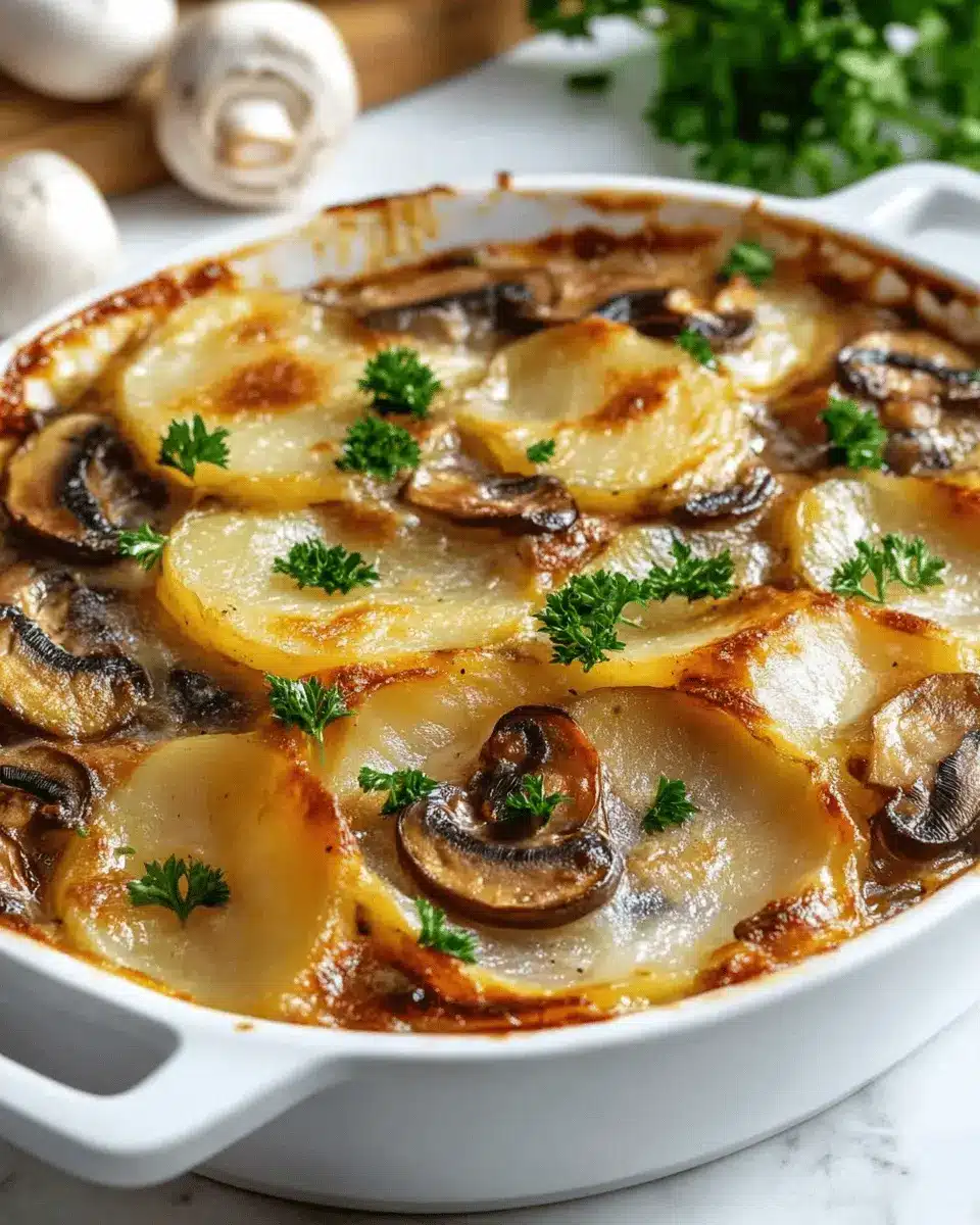 Kartoffel-Champignon-Auflauf: Einfach, Mega im Geschmack!