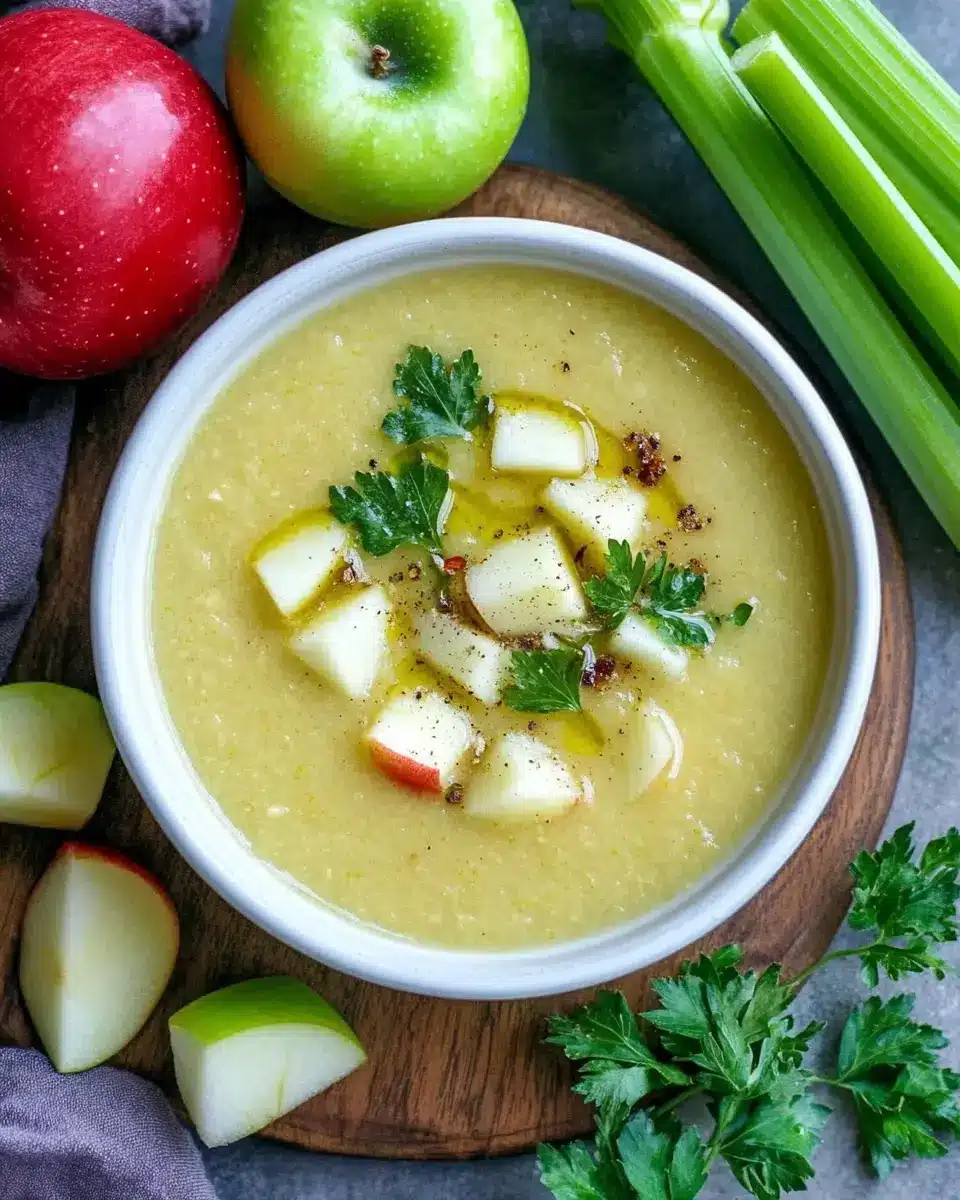 Apfel Sellerie Suppe: The Best Cozy Comfort Bowl Ever