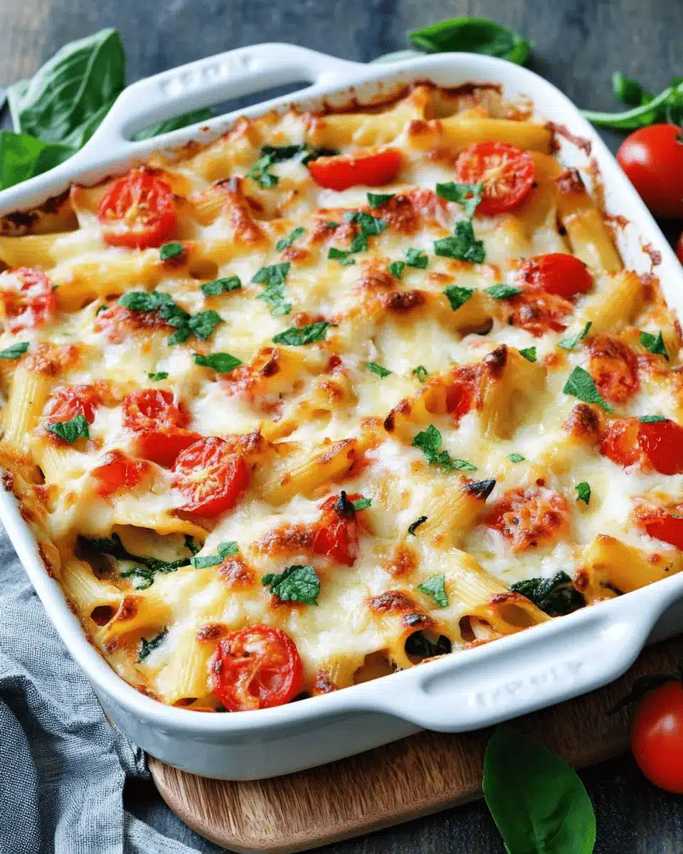Vegetarischer Nudelauflauf: So cremig, käsig und unwiderstehlich!