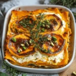 Kürbis Lasagne mit Ricotta und Pistazien Rezept First Image First Image