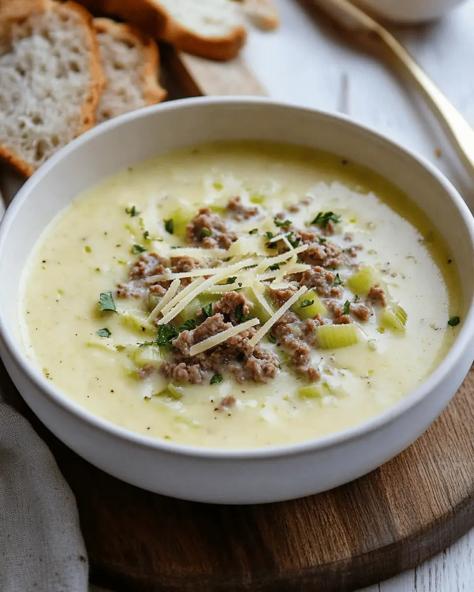 Käse Lauch Suppe Hackfleisch: Creamy Comfort in Minutes