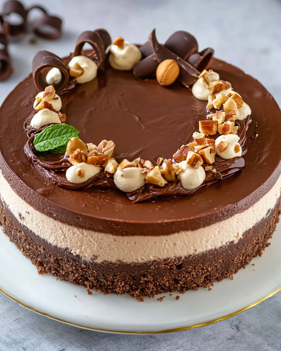 Nutella-Cheesecake ohne Backen: Irresistibly Creamy Delight