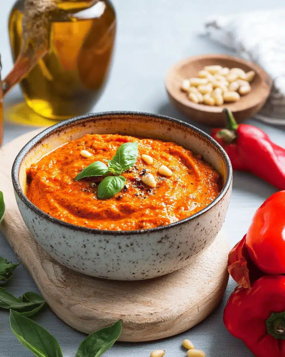 Rotes Pesto mit gegrillter Paprika: The Best Flavor Boost!