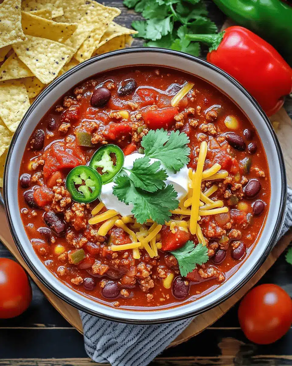 Chili con Carne Rezept schnell und einfach First Image First Image
