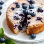 Gesunder Kuchen mit Heidelbeeren First Image First Image