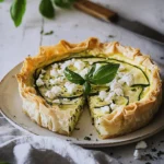 Leichte Zucchini Quiche mit Filoteig Rezept First Image First Image