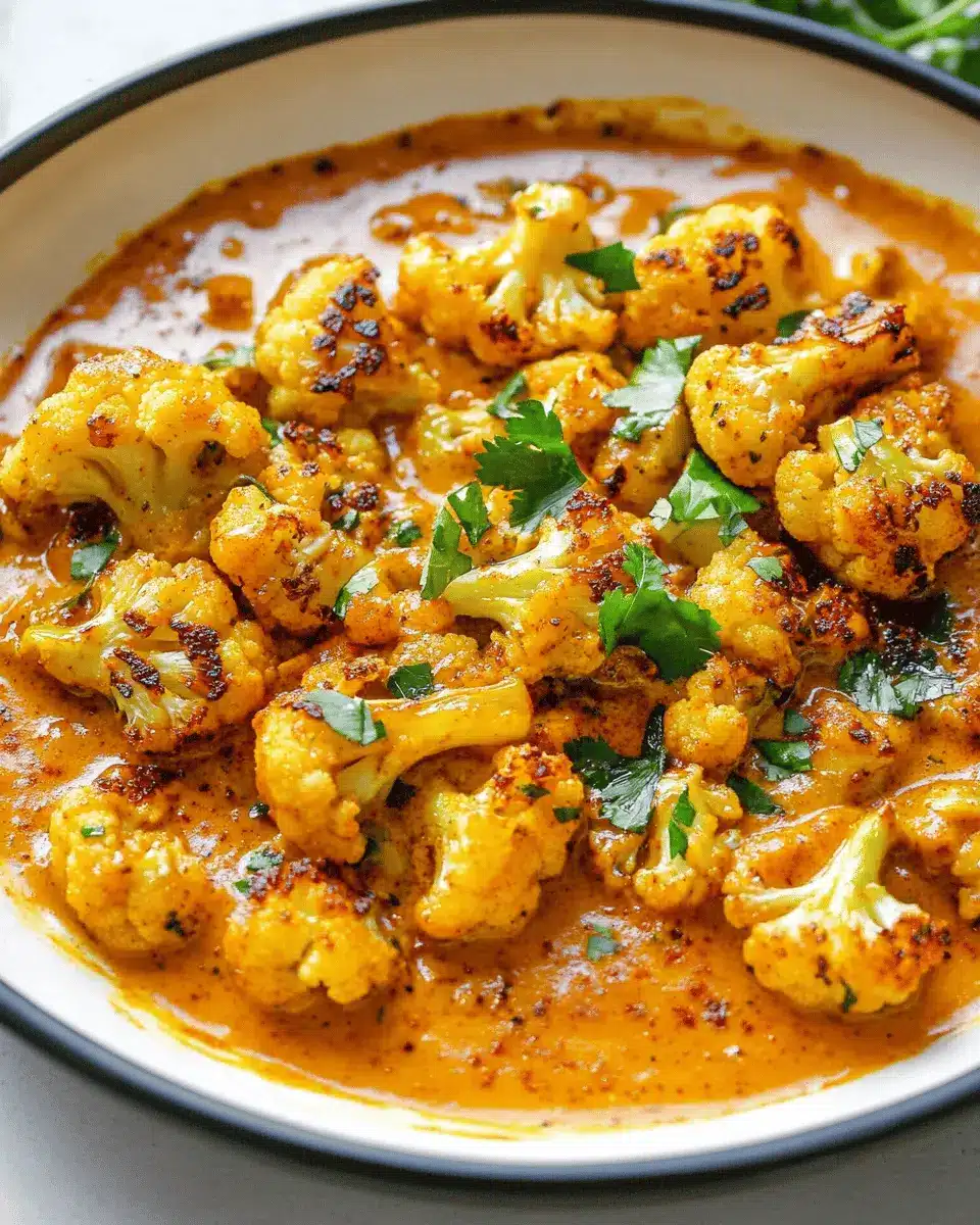 Gebratener Blumenkohl mit Honig Curry: Das beste Rezept je!