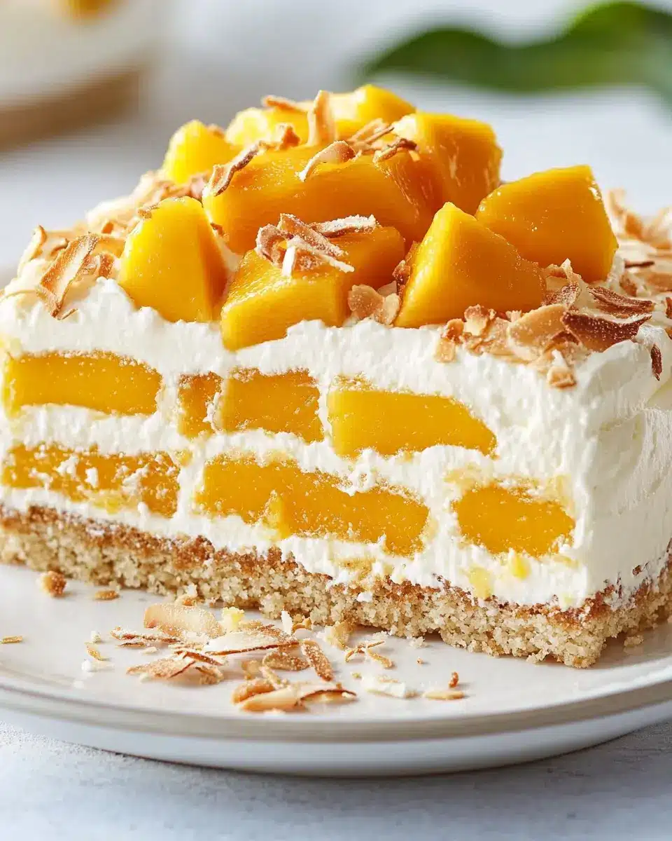 Mango-Kokos-Tiramisu-Torte Rezept: Indulge in Tropical Bliss