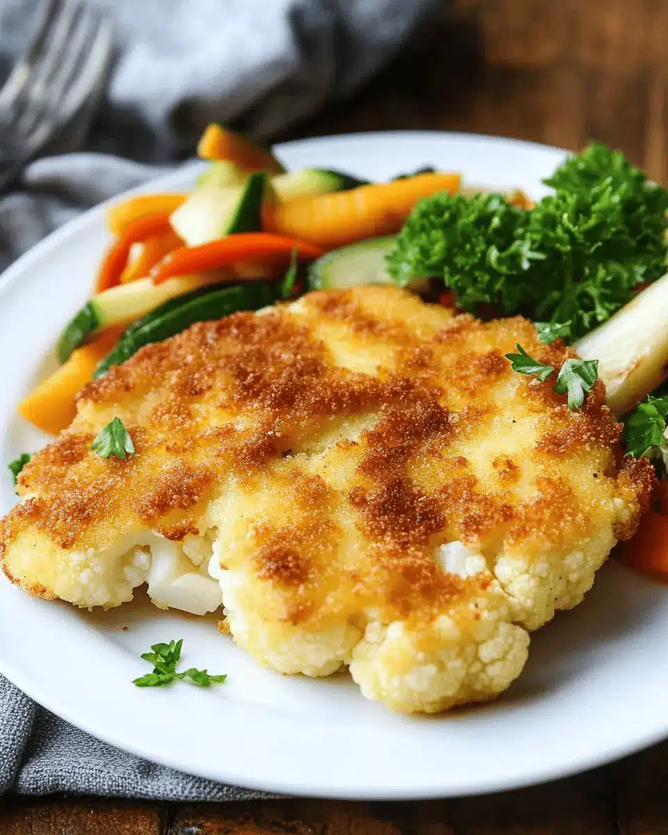 Blumenkohlschnitzel ganz einfach: Irresistibly Crunchy Delight
