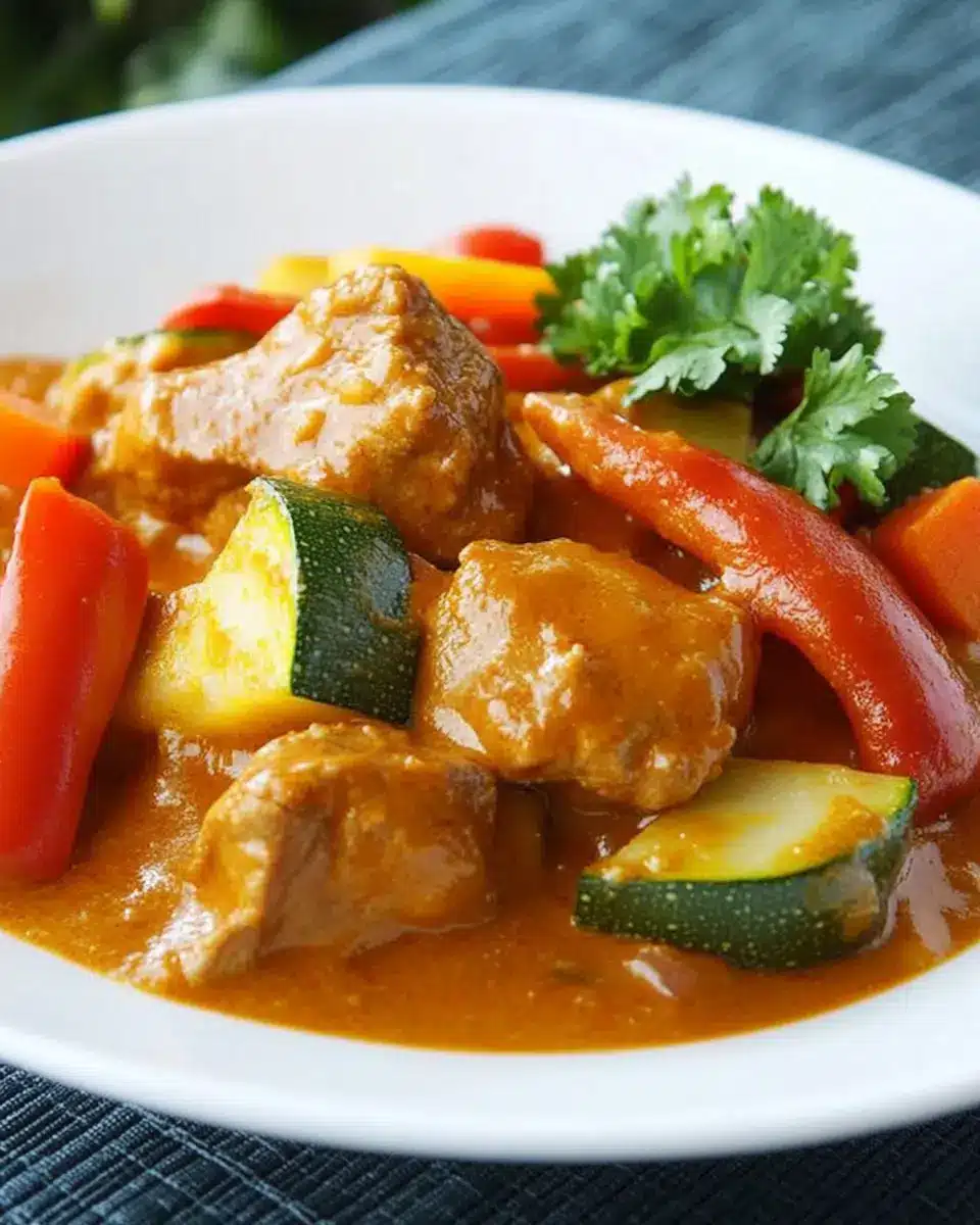 Curry Geschnetzeltes mit Gemüse: Indulgent Home-Cooked Bliss