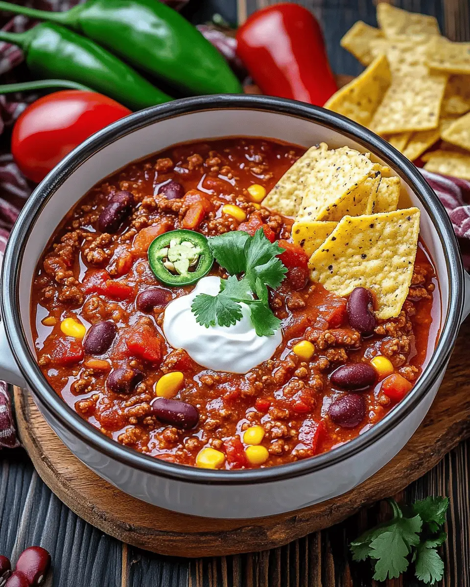 Chili con Carne Rezept schnell und einfach: Bold, Flavorful Bliss