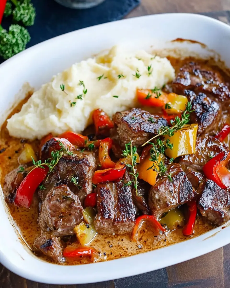 Räuberfleisch aus dem Ofen – einfaches Rezept First Image First Image