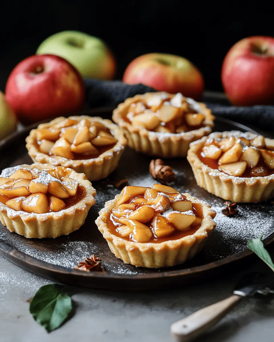 Tartelettes mit karamellisierten Äpfeln: Irresistibly Sweet Treats