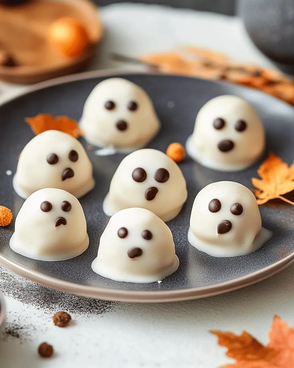 Kürbistrüffel Gespenster: Irresistibly Spooky Fall Treats