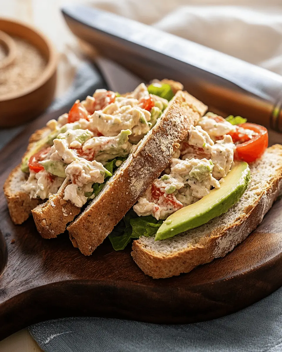 Schnelle Geflügelsalat-Stulle: The Ultimate Easy Sandwich Delight