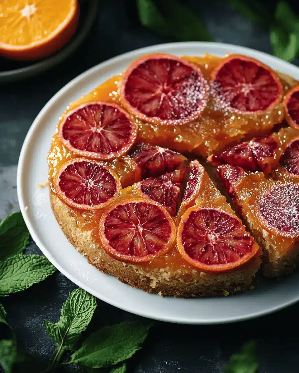 upside down blut orangen kuchen rezept: Irresistibly Sweet Twist