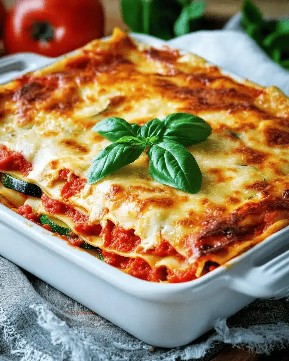 Gemüselasagne mein bestes Rezept: Delectably Comforting Delight