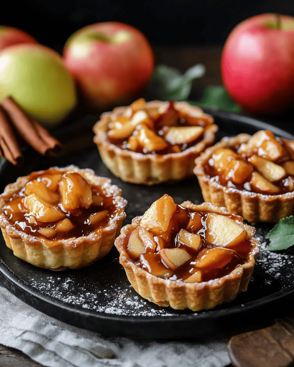 Tartelettes mit karamellisierten Äpfeln: Irresistibly Sweet Treats