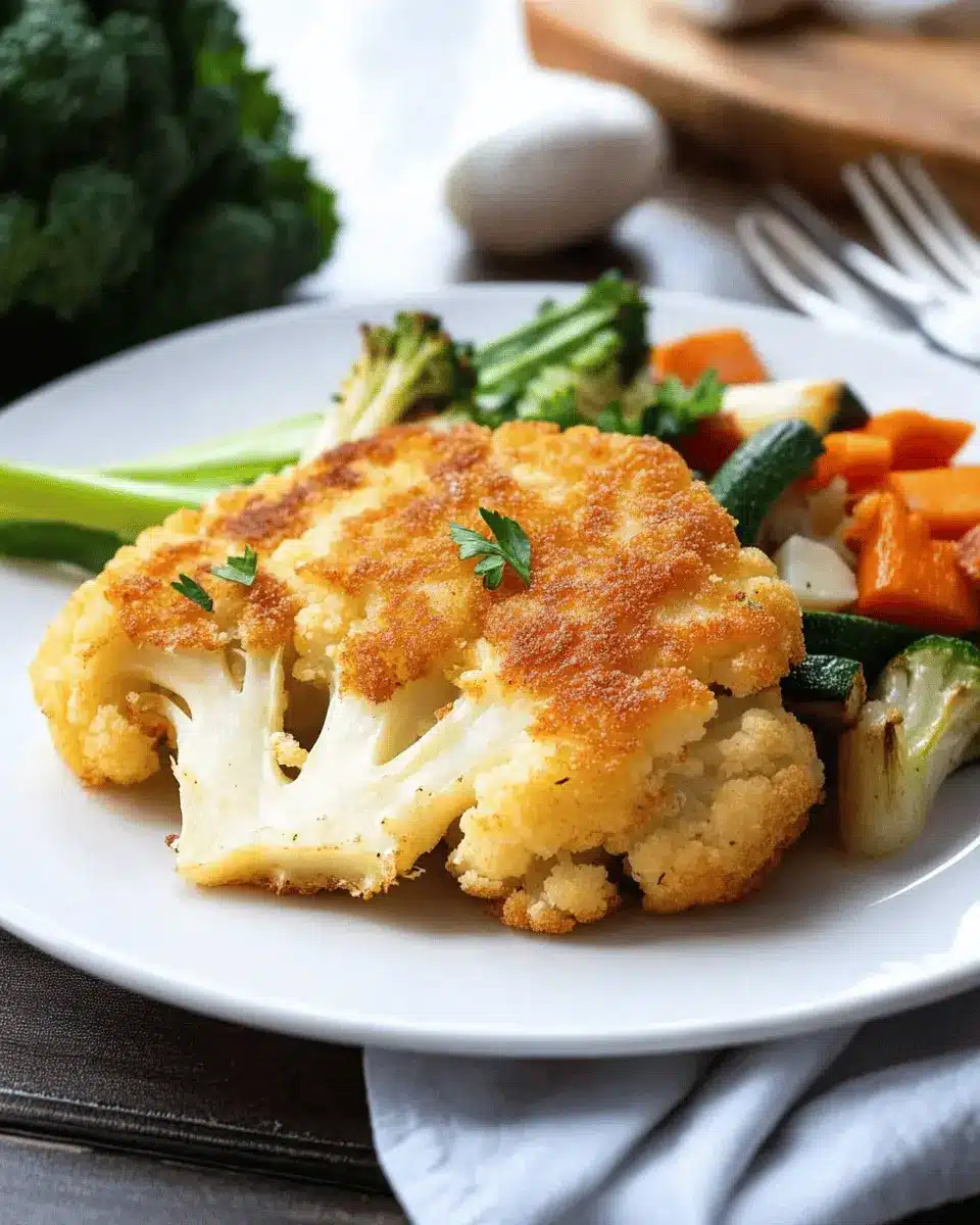 Blumenkohlschnitzel ganz einfach
