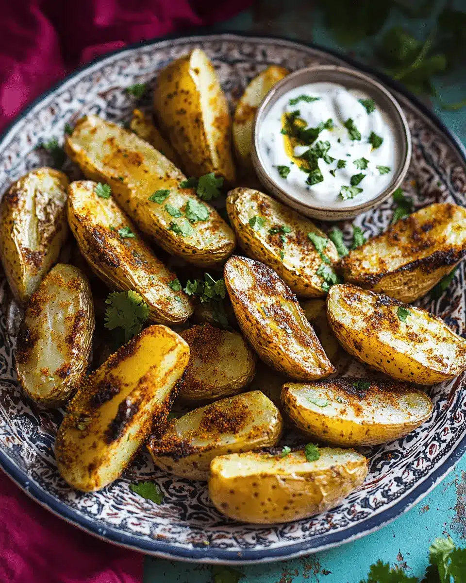 Ofenkartoffeln mit Ras el Hanout Gewürz Rezept: Irresistibly Spicy!