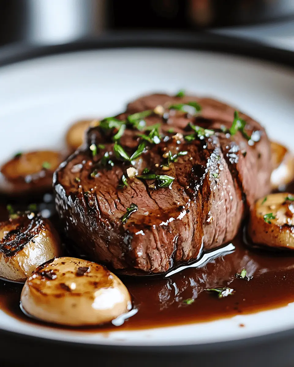 Zartes Rinderfilet mit Balsamico- und Sahnesauce: Simply Irresistible!
