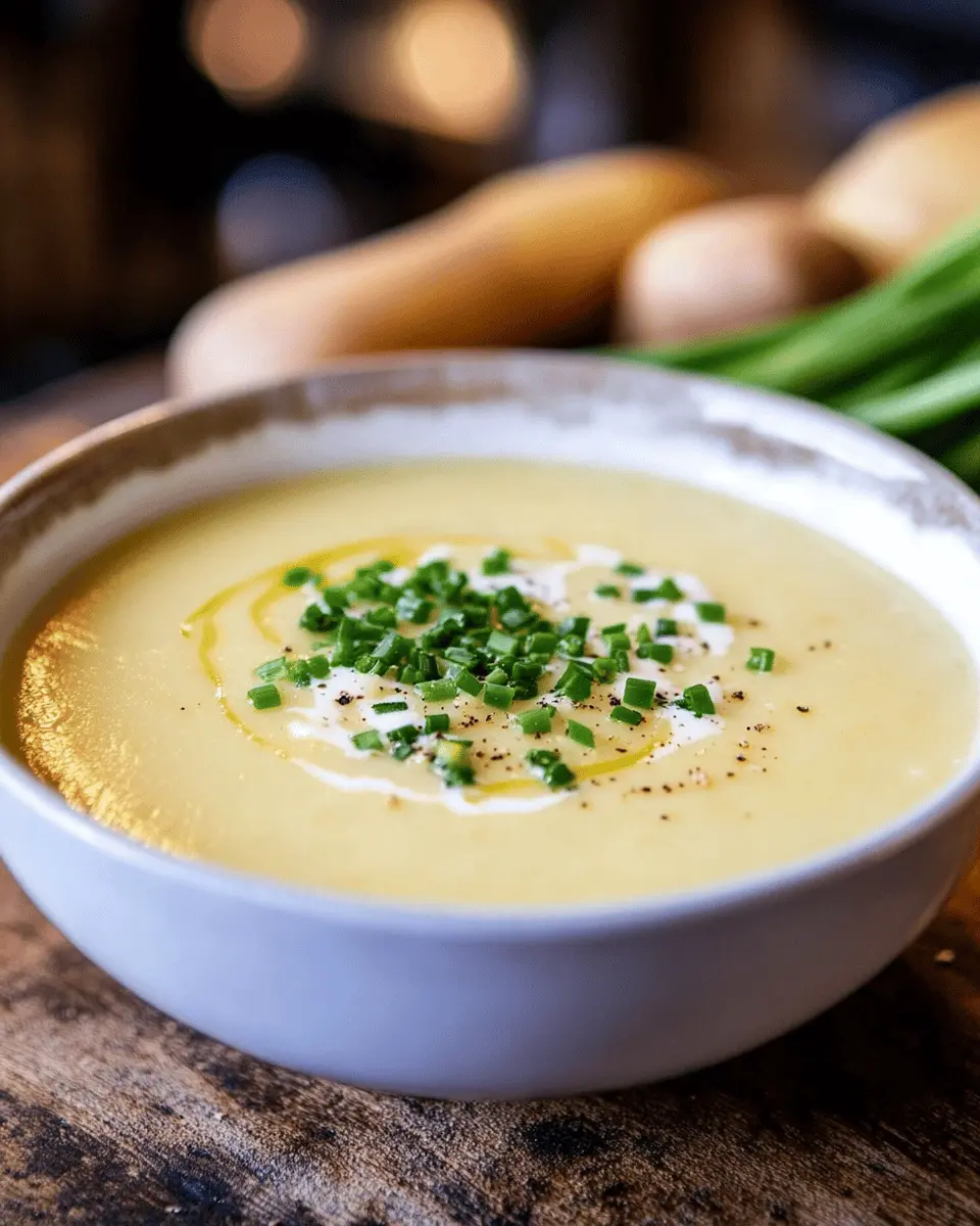 Kartoffelcremesuppe einfach